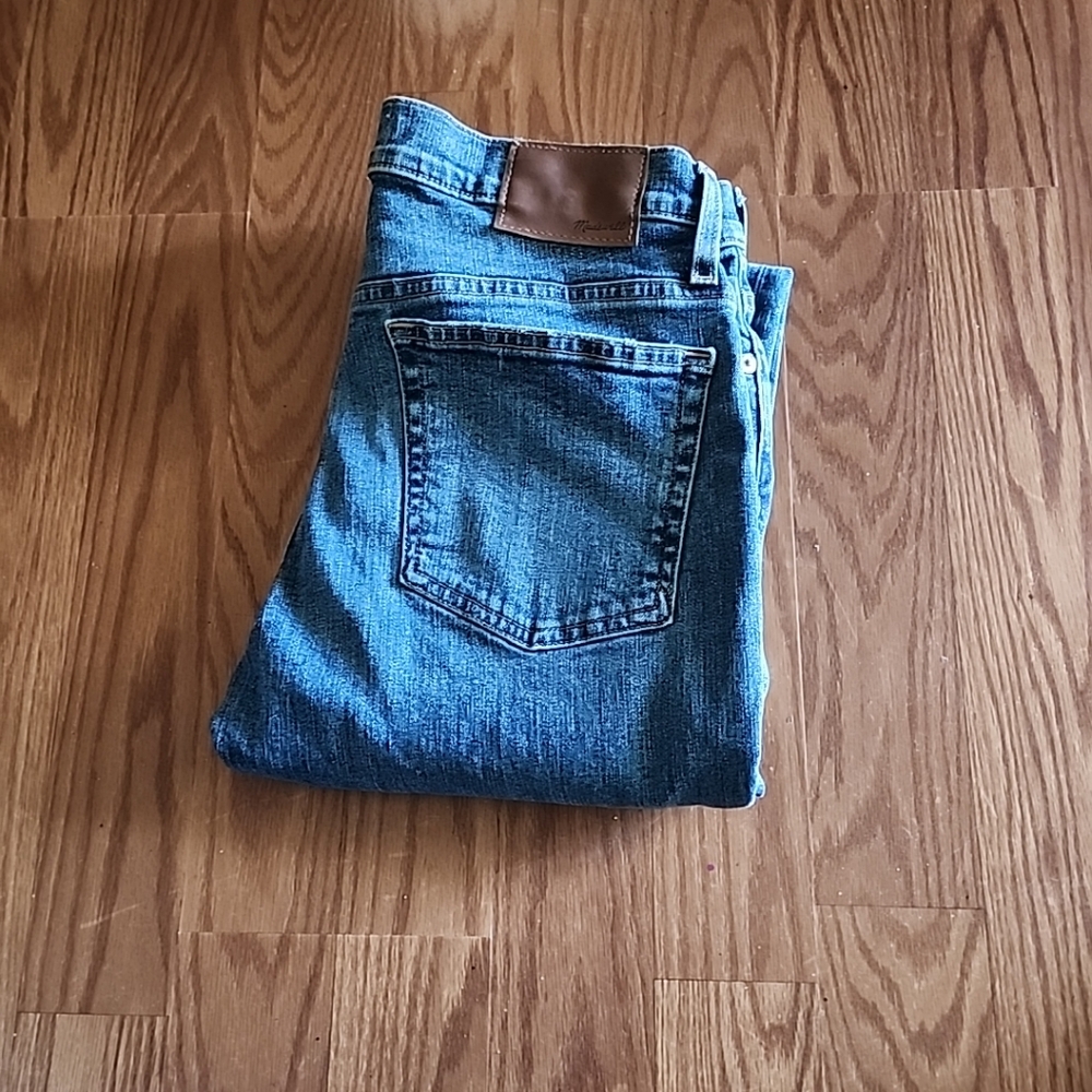 Mens madewell skinny jeans‎ size 32x32 distressed